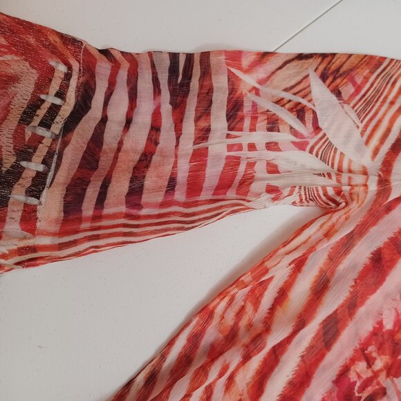 Mushbaby Sienna Rose Lightweight Sheer Animal Print Size Medium - Picture 7 of 11